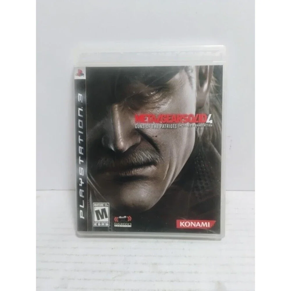 SONY PLAYSTATION 3 PS3 METAL GEAR SOLID 4 GUNS OF THE PATRIOTS CIB